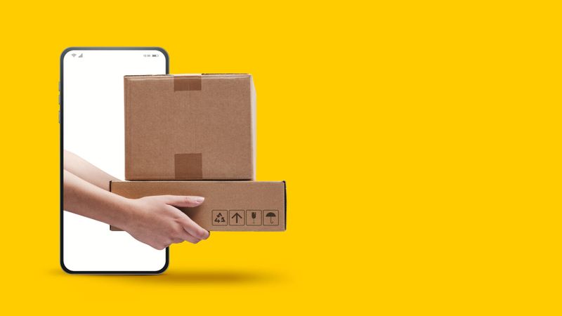 colis commande internet livraison