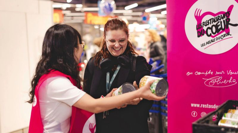 collecte restos du coeur