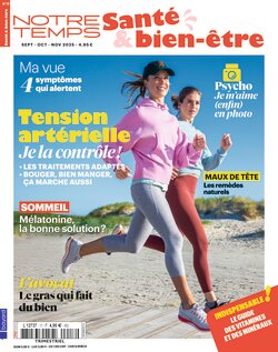 Couverture du magazine Notre temps santé & bien-être