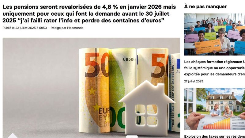 fausse information retraite