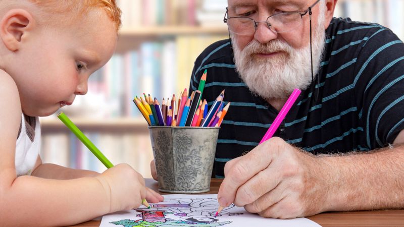 Grand-père dessin