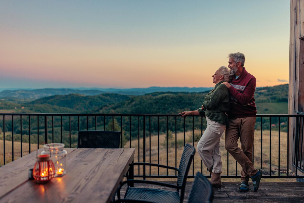jeune couple retraites