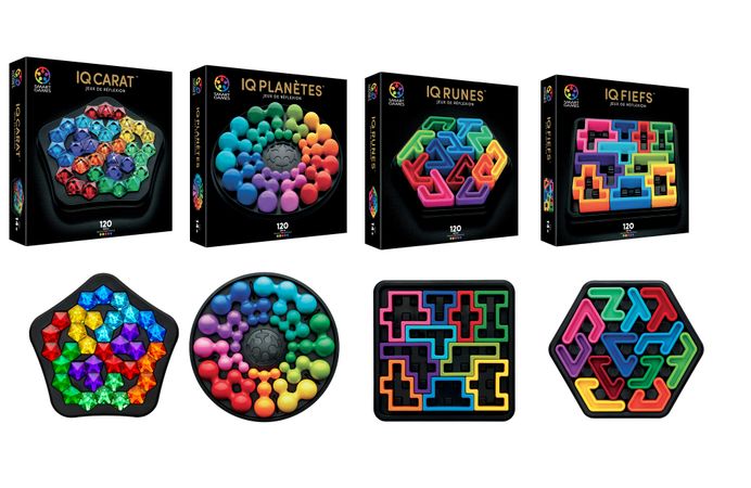 Jouer seul et se challenger avec IQ Premium de Smartgames