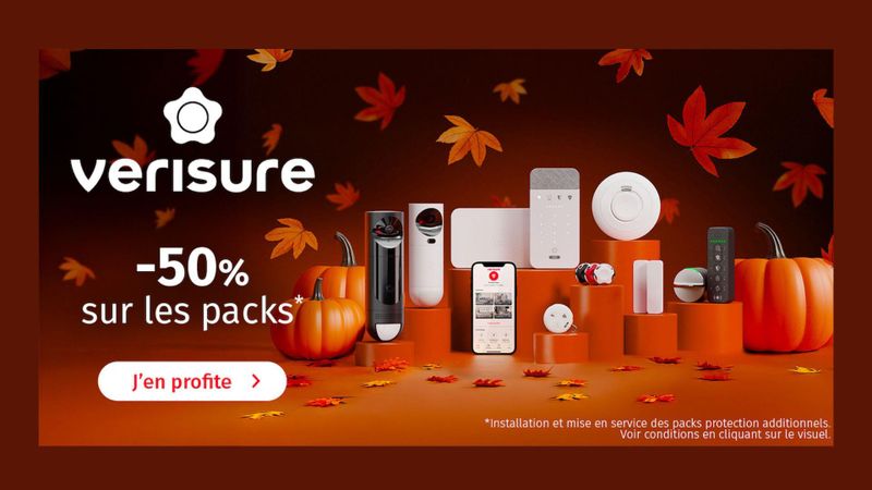 Ne manquez pas l'offre Verisure valable jusqu'au 30 novembre.
