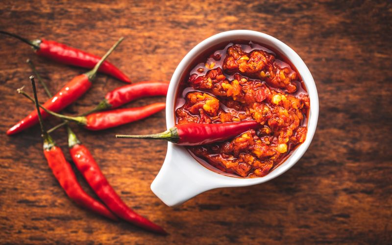 Ça chauffe avec les piments!